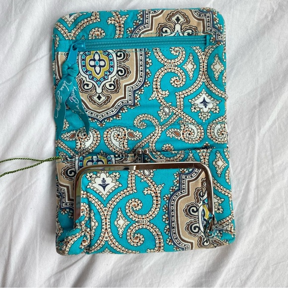 vera bradley totally turq taxi wallet 🩵 - Picture 7 of 7